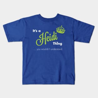 Heidi Thing Kids T-Shirt